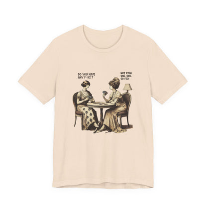 Funny Card Playing Tee, Card Playing Lovers Tee, Vintage Style Top - Popbydesign