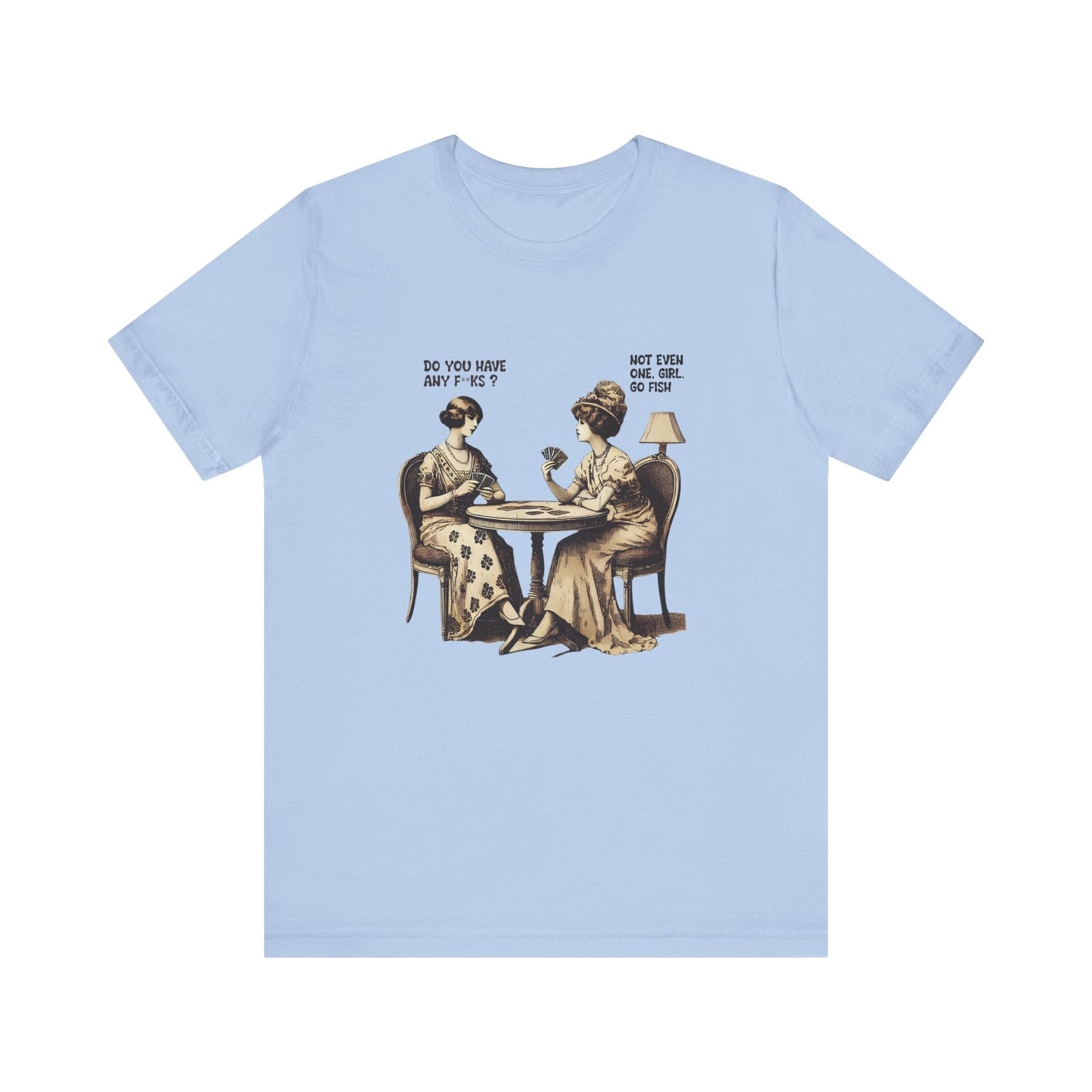 Funny Card Playing Tee, Card Playing Lovers Tee, Vintage Style Top by PopCultureByDesign36