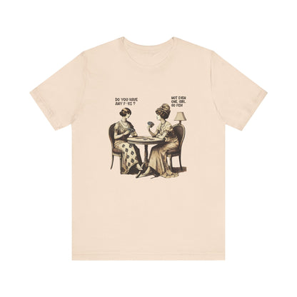 Funny Card Playing Tee, Card Playing Lovers Tee, Vintage Style Top - Popbydesign