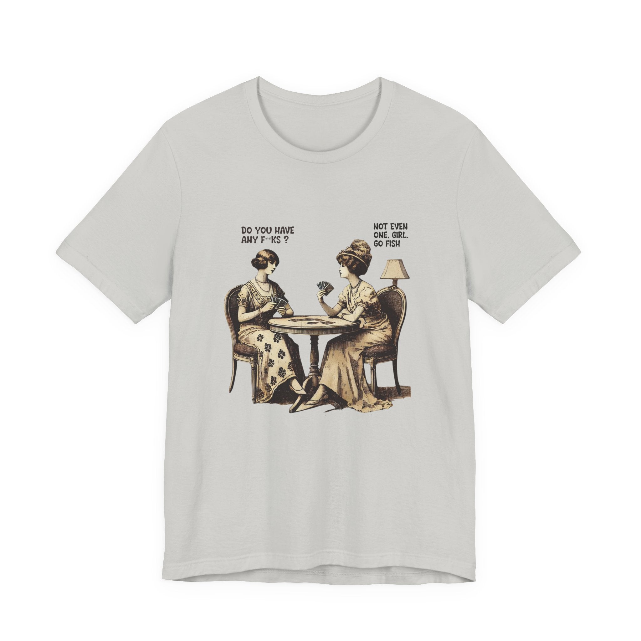 Funny Card Playing Tee, Card Playing Lovers Tee, Vintage Style Top by PopCultureByDesign36