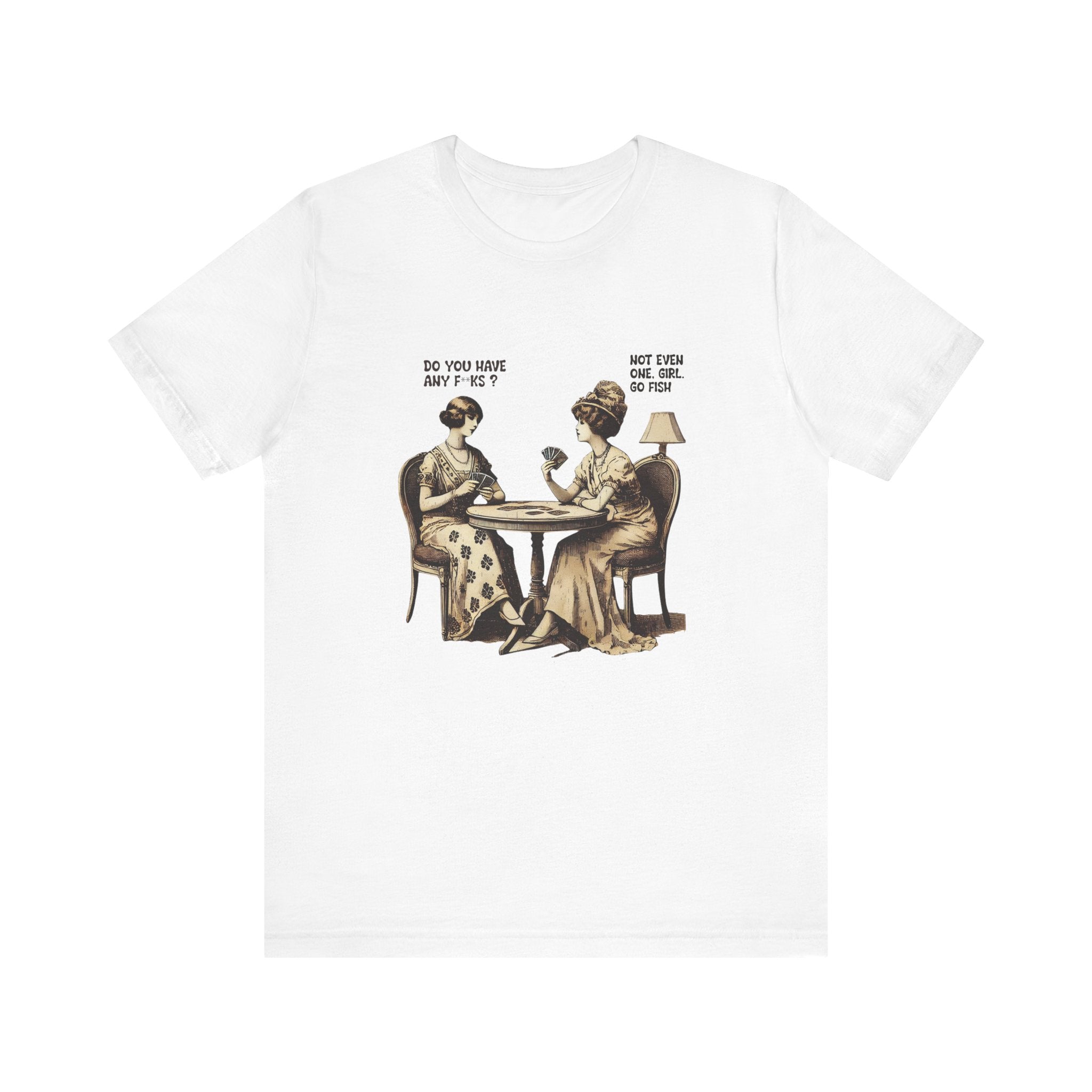 Funny Card Playing Tee, Card Playing Lovers Tee, Vintage Style Top by PopCultureByDesign36