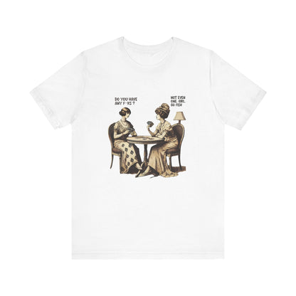 Funny Card Playing Tee, Card Playing Lovers Tee, Vintage Style Top - Popbydesign