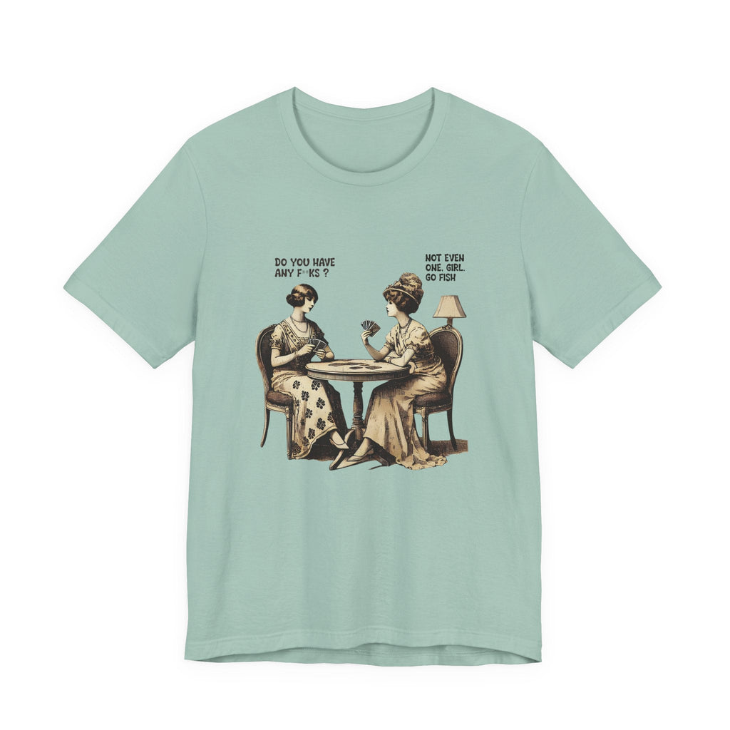 Funny Card Playing Tee, Card Playing Lovers Tee, Vintage Style Top by PopCultureByDesign36