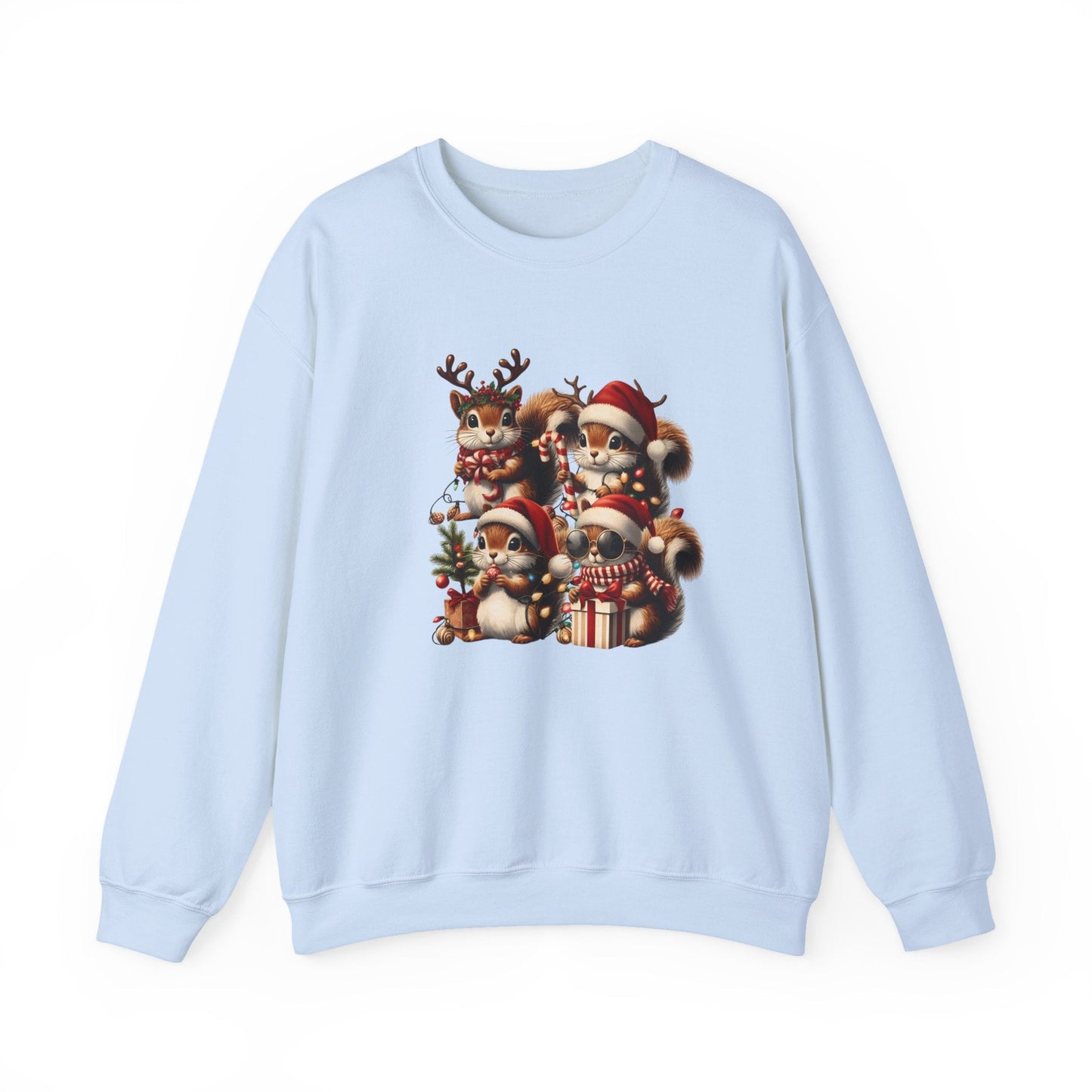 Funny Chipmunks Christmas Tee Shirt, Chipmunk Xmas Shirts - Popbydesign