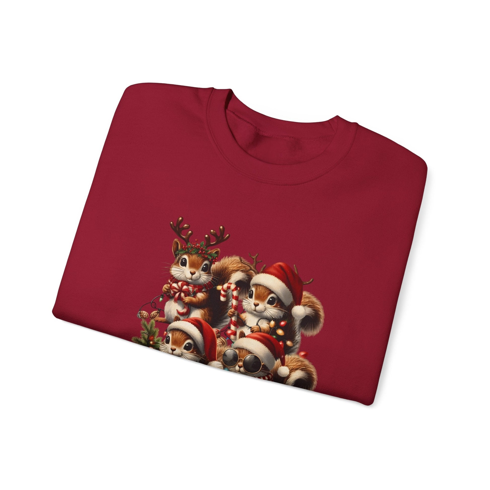 Funny Chipmunks Christmas Tee Shirt, Chipmunk Xmas Shirts - Popbydesign