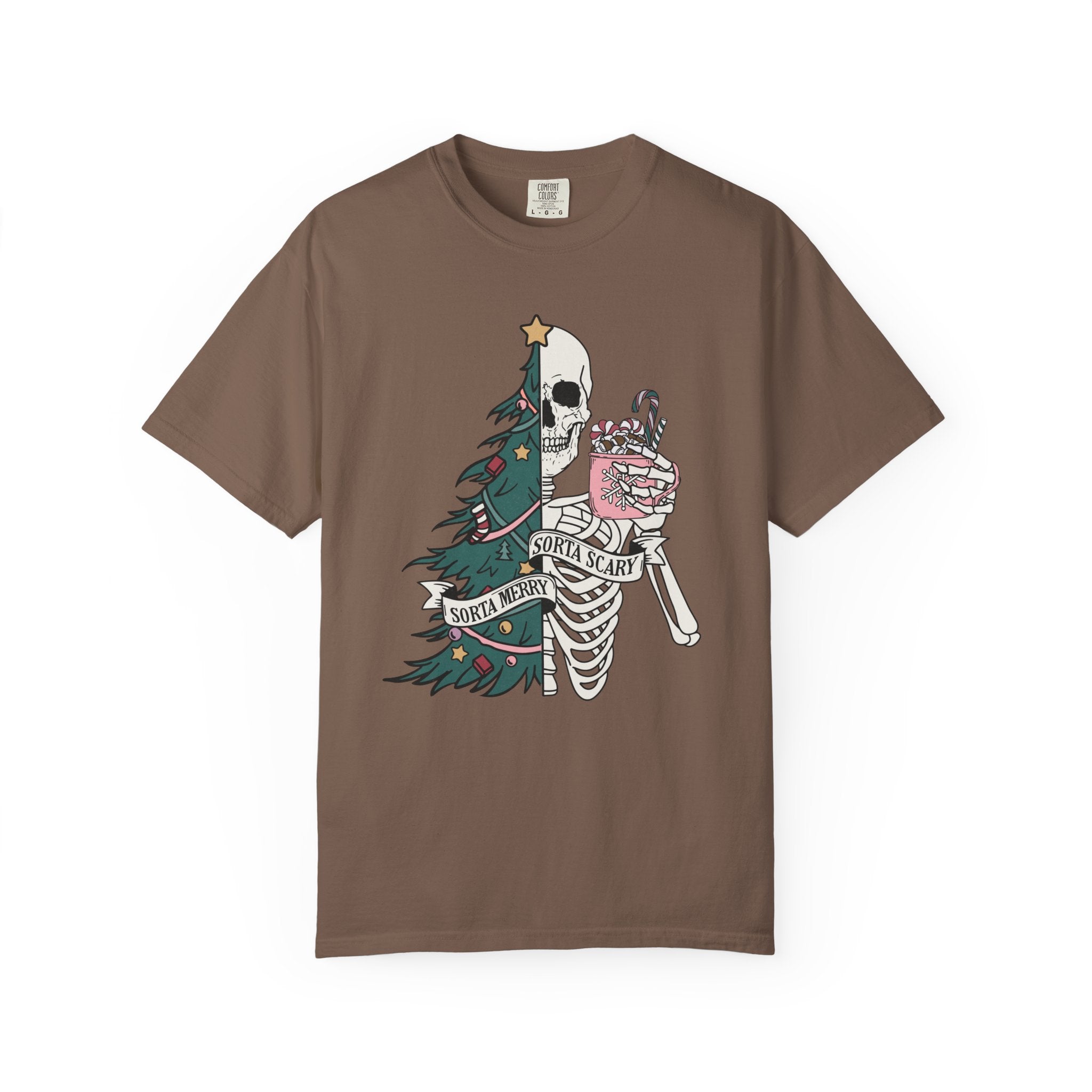 Funny Christmas Shirt, Cute Spooky Season Shirt, Sorta Merry by PopCultureByDesign36