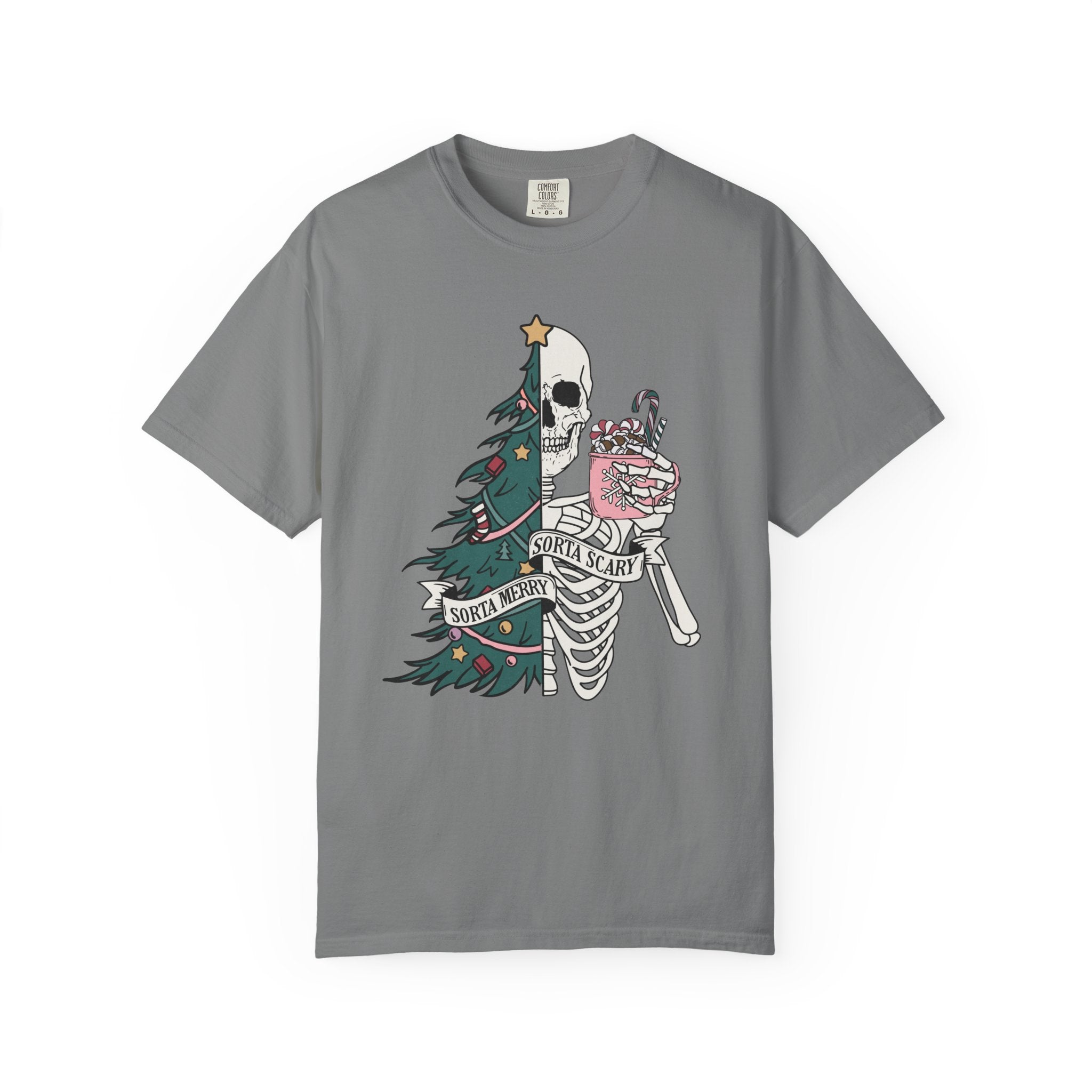 Funny Christmas Shirt, Cute Spooky Season Shirt, Sorta Merry by PopCultureByDesign36