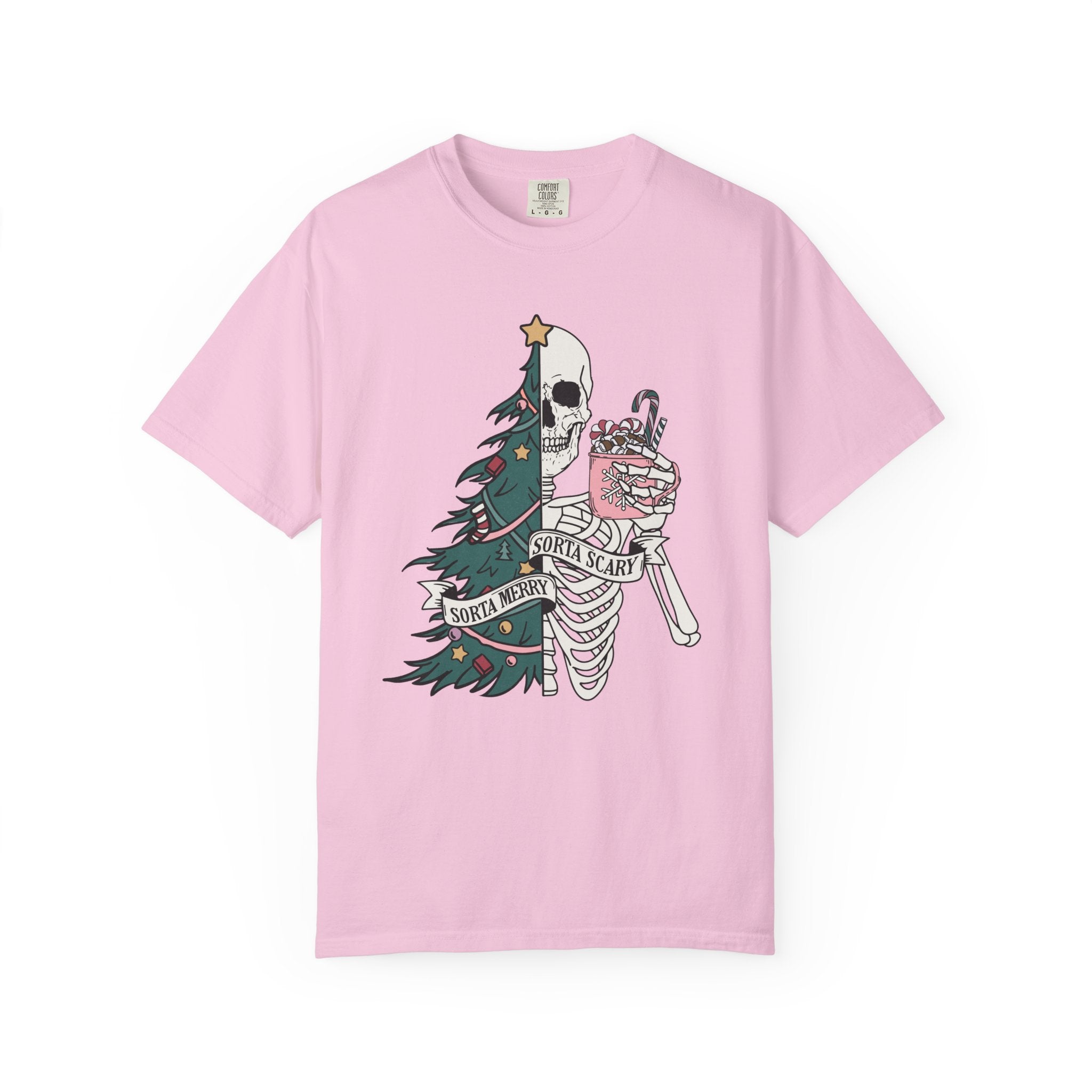 Funny Christmas Shirt, Cute Spooky Season Shirt, Sorta Merry by PopCultureByDesign36