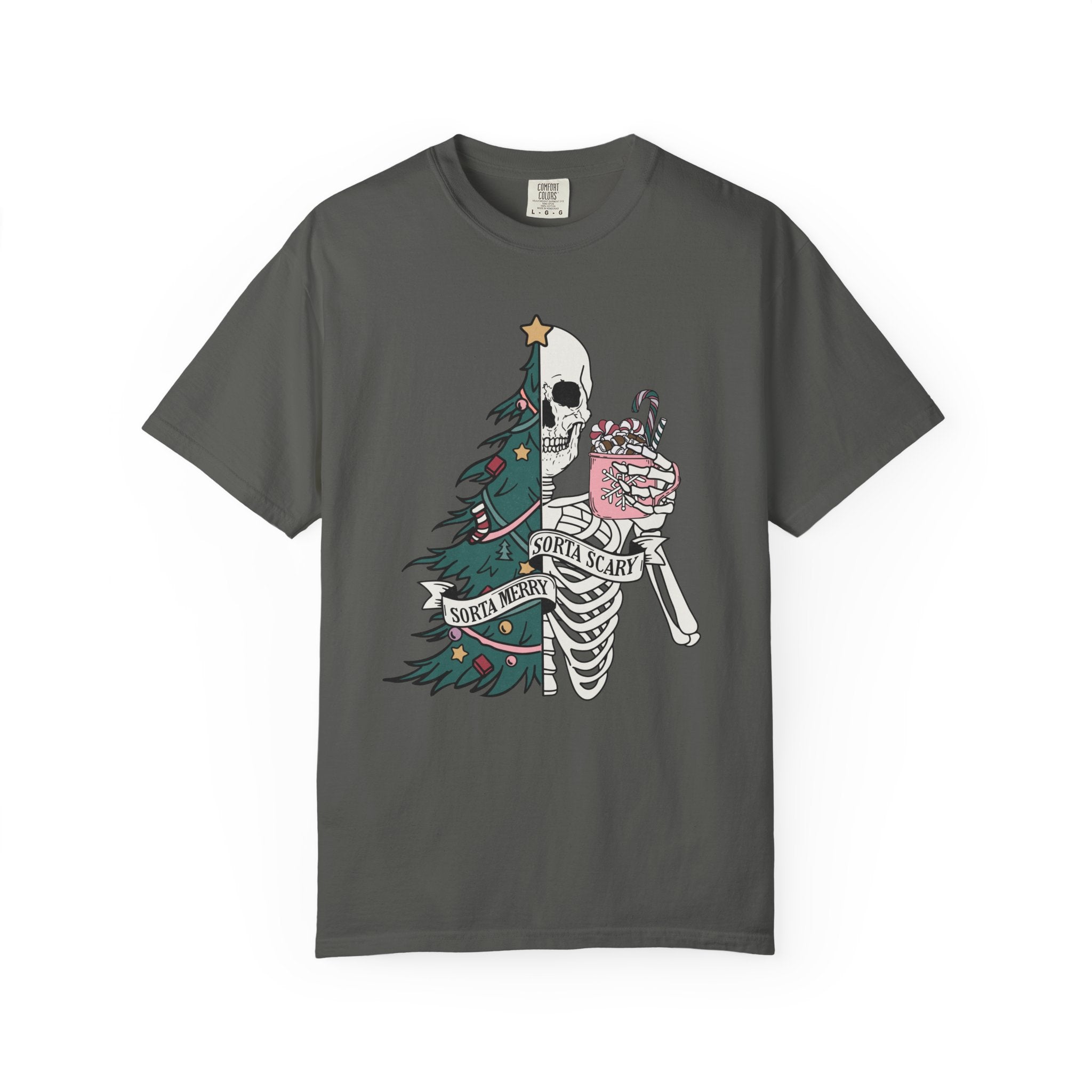 Funny Christmas Shirt, Cute Spooky Season Shirt, Sorta Merry by PopCultureByDesign36