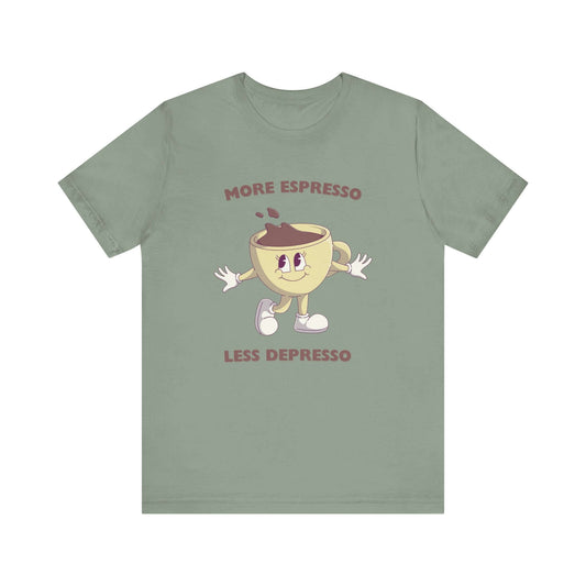 Funny Coffee Tshirt, Retro Graphic Tee, Coffee Shirt, Coffee Lover - Popbydesign
