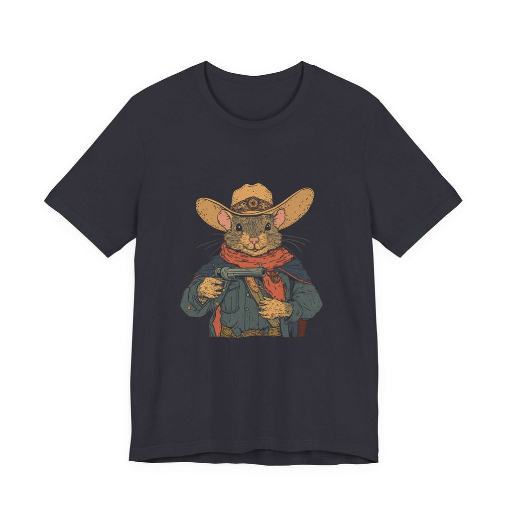 Funny Cowboy Mouse Shirt, Funny Rodent Shirt, Funny Mouse Shirt by PopCultureByDesign36