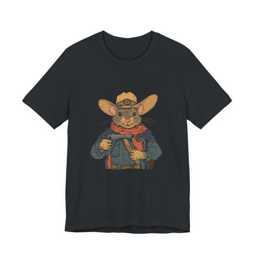 Funny Cowboy Mouse Shirt, Funny Rodent Shirt, Funny Mouse Shirt by PopCultureByDesign36