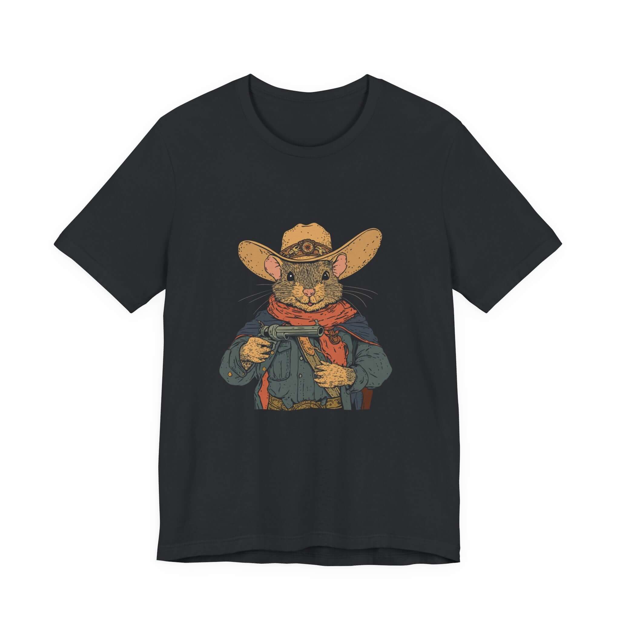 Funny Cowboy Mouse Shirt, Funny Rodent Shirt, Funny Mouse Shirt by PopCultureByDesign36