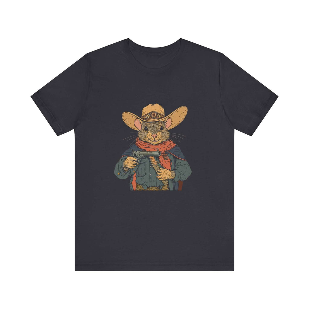 Funny Cowboy Mouse Shirt, Funny Rodent Shirt, Funny Mouse Shirt by PopCultureByDesign36