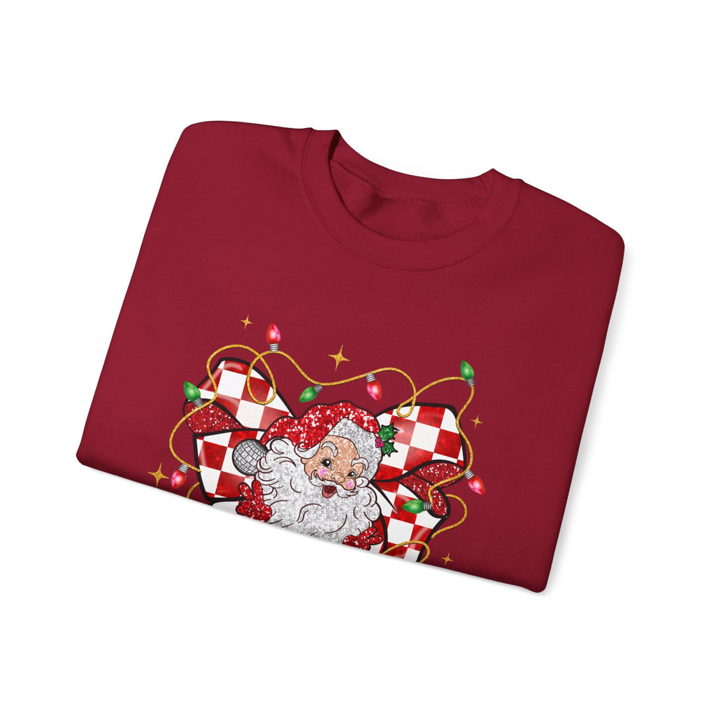 Funny Croquette Santa Sweatshirt, Funny Santa sweatshirt by PopCultureByDesign36