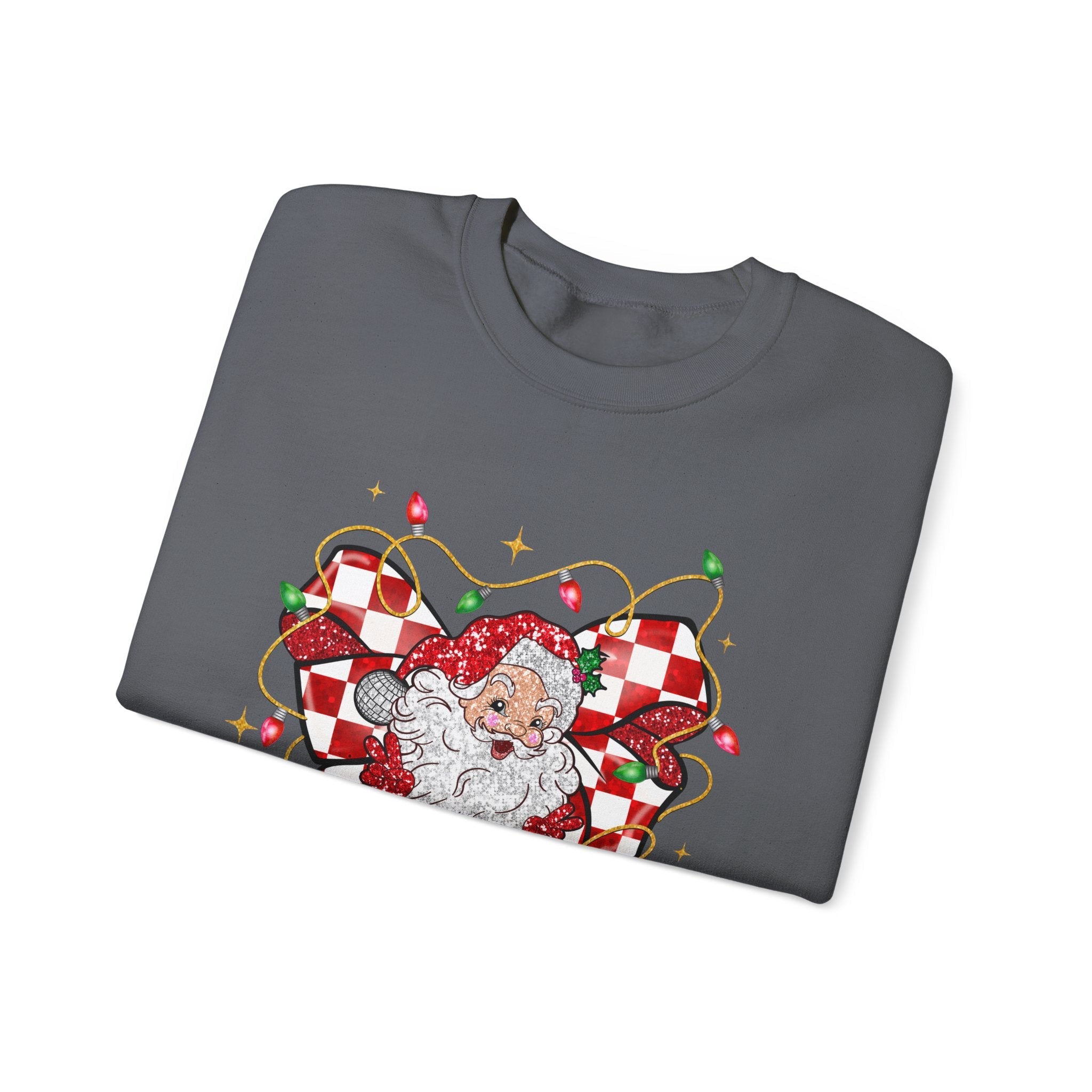 Funny Croquette Santa Sweatshirt, Funny Santa sweatshirt by PopCultureByDesign36