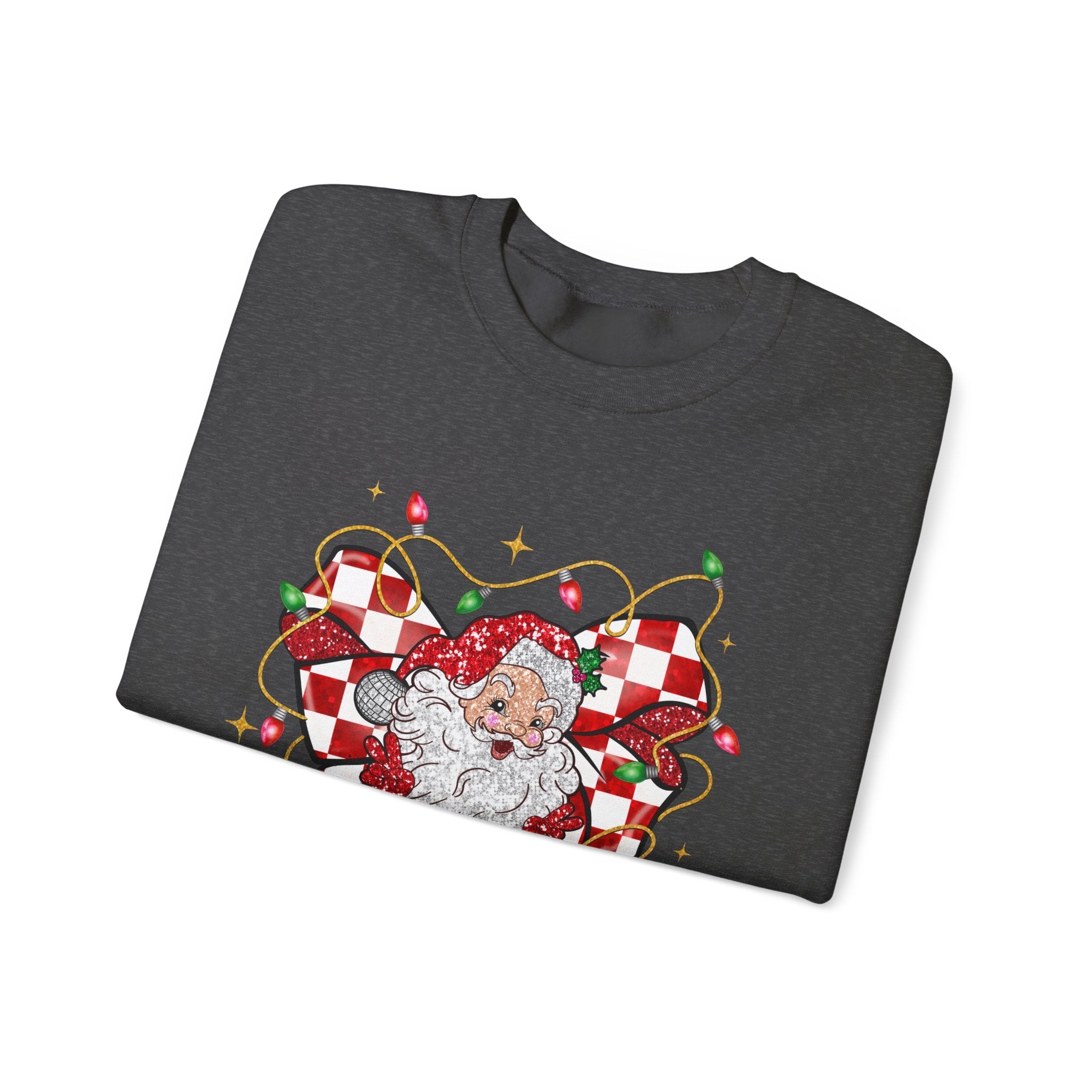 Funny Croquette Santa Sweatshirt, Funny Santa sweatshirt by PopCultureByDesign36