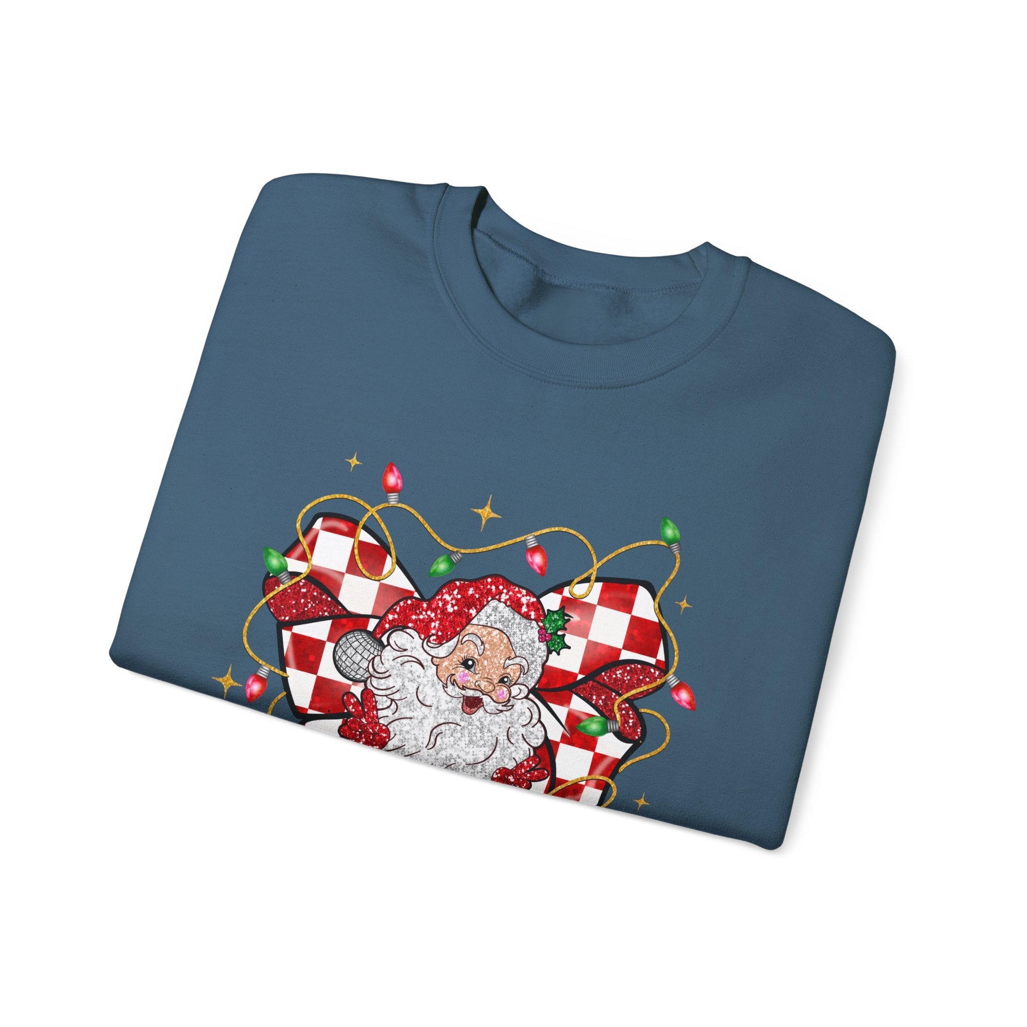 Funny Croquette Santa Sweatshirt, Funny Santa sweatshirt by PopCultureByDesign36