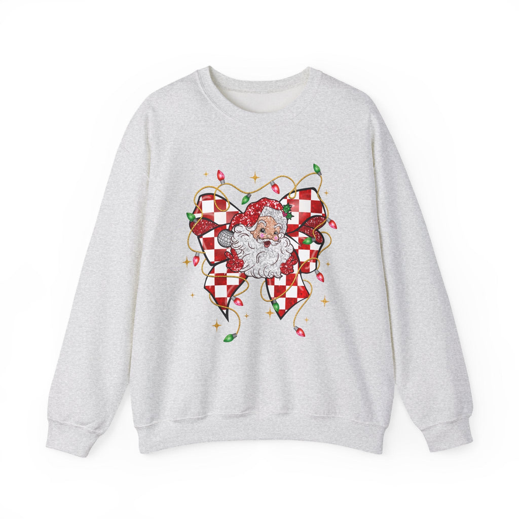 Funny Croquette Santa Sweatshirt, Funny Santa sweatshirt by PopCultureByDesign36