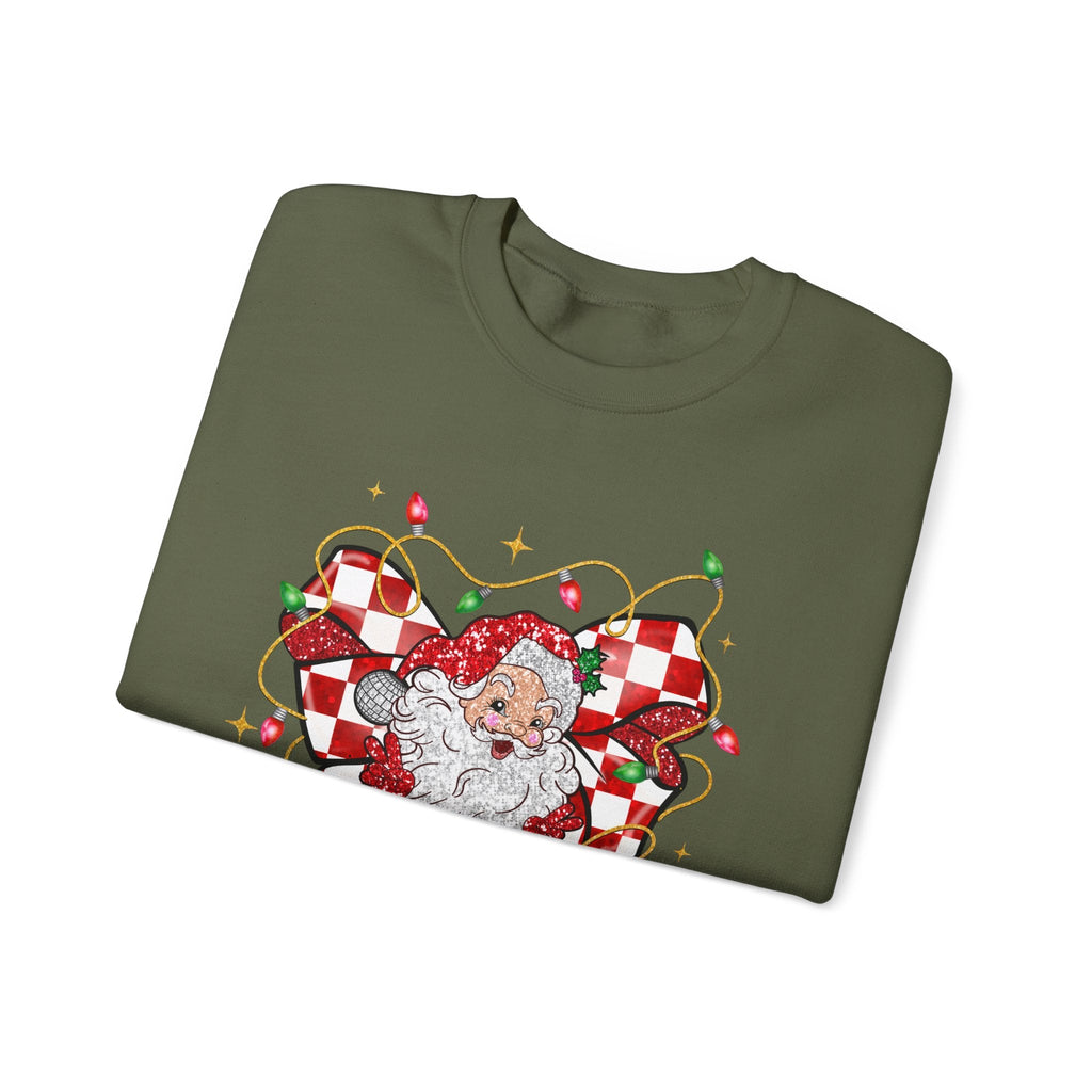 Funny Croquette Santa Sweatshirt, Funny Santa sweatshirt by PopCultureByDesign36