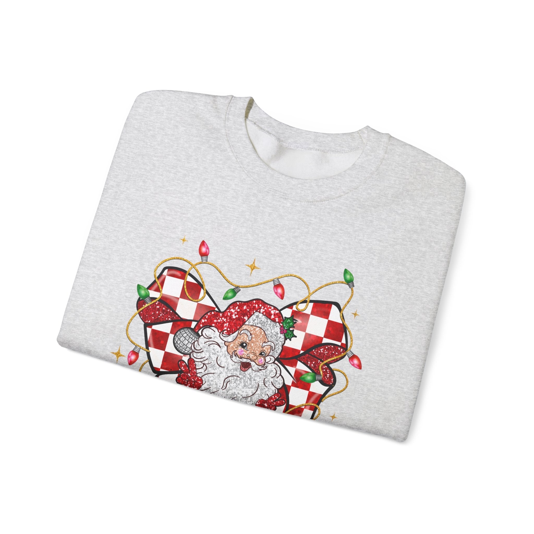 Funny Croquette Santa Sweatshirt, Funny Santa sweatshirt by PopCultureByDesign36