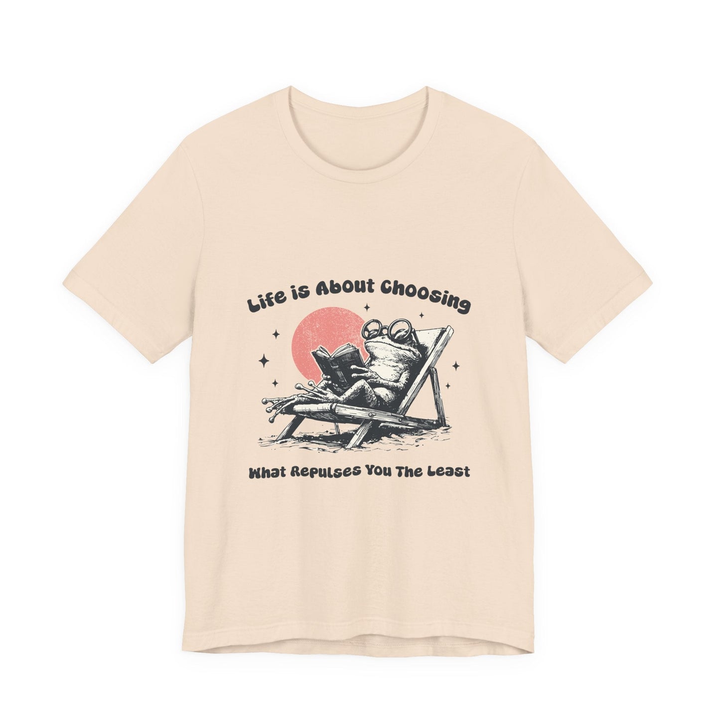 Funny Frog Reading Shirt, Sarcastic Frog Shirt - Popbydesign