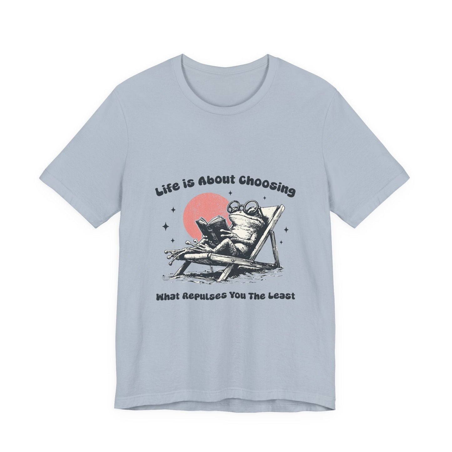 Funny Frog Reading Shirt, Sarcastic Frog Shirt - Popbydesign