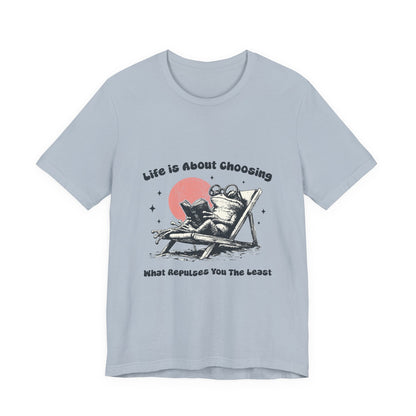 Funny Frog Reading Shirt, Sarcastic Frog Shirt - Popbydesign