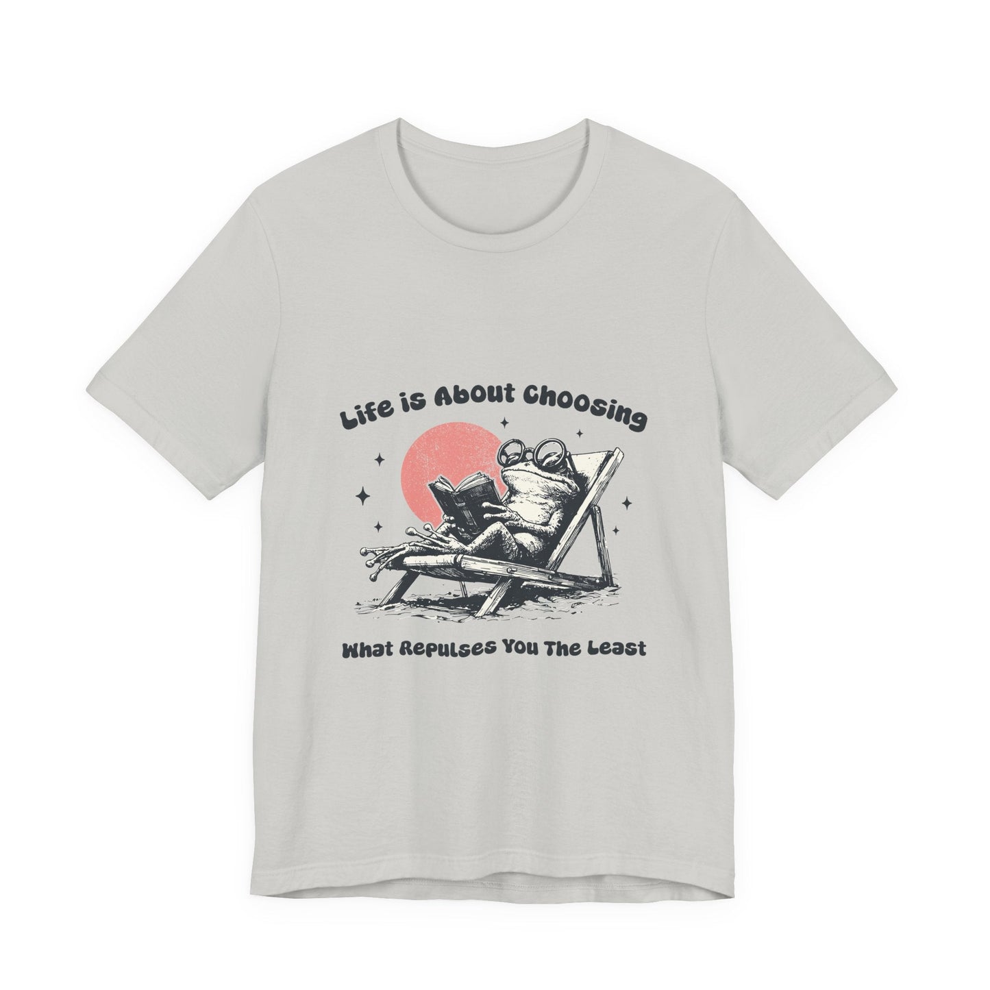 Funny Frog Reading Shirt, Sarcastic Frog Shirt - Popbydesign