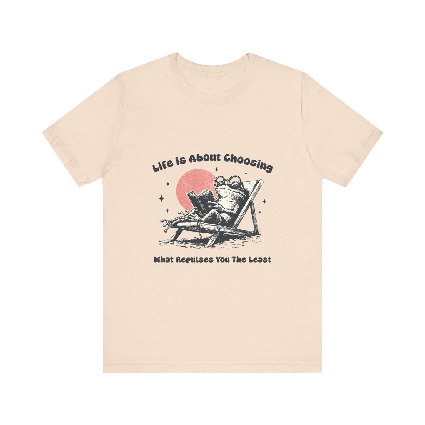 Funny Frog Reading Shirt, Sarcastic Frog Shirt - Popbydesign