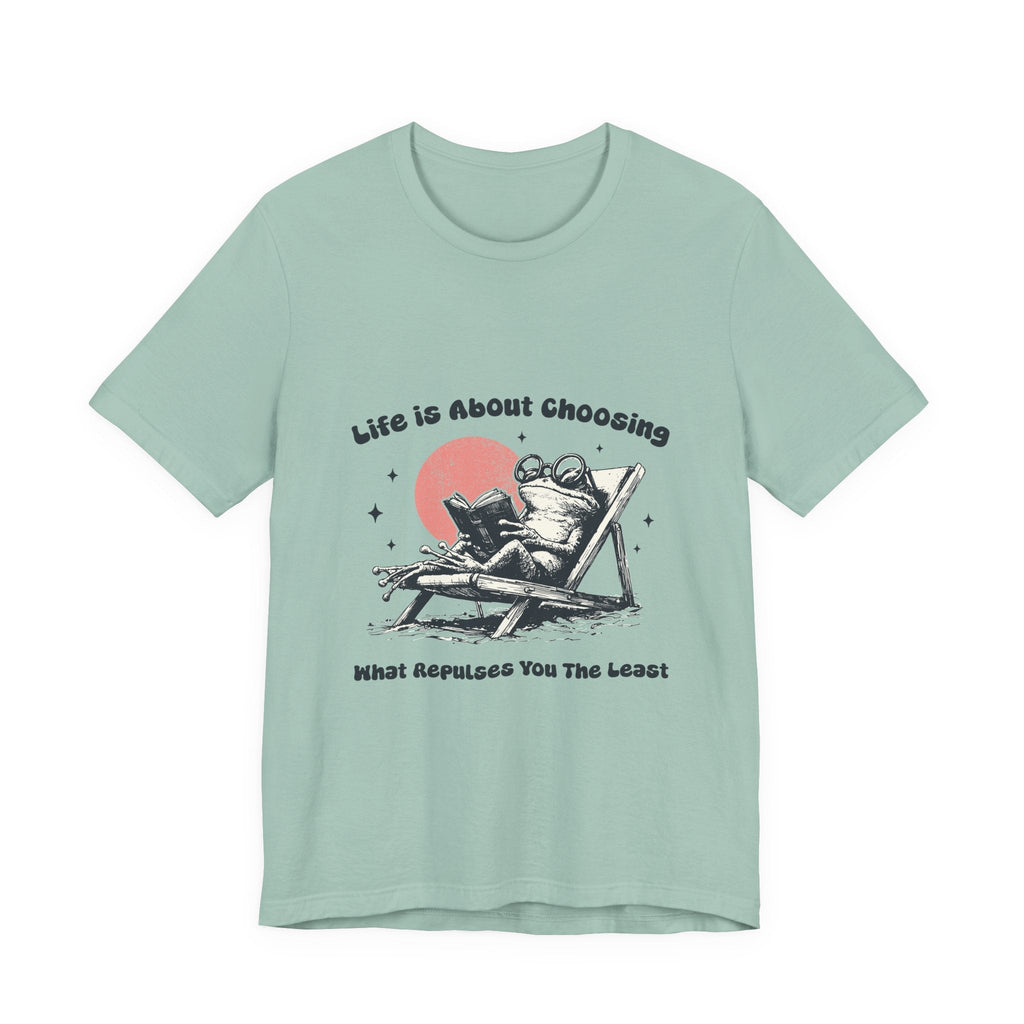 Funny Frog Reading Shirt, Sarcastic Frog Shirt by PopCultureByDesign36