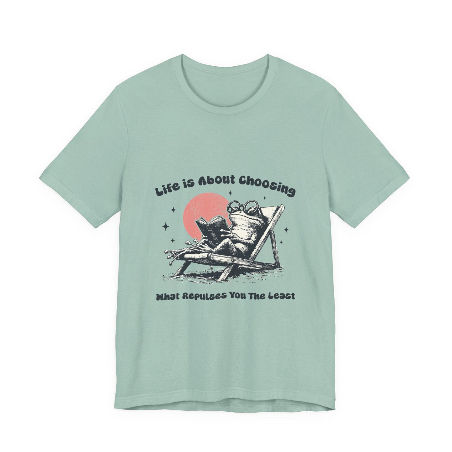 Funny Frog Reading Shirt, Sarcastic Frog Shirt - Popbydesign