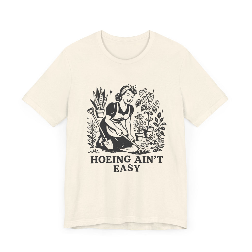 Funny Gardening Shirt, Hoeing Aint Easy Shirt, Plant Shirt by PopCultureByDesign36