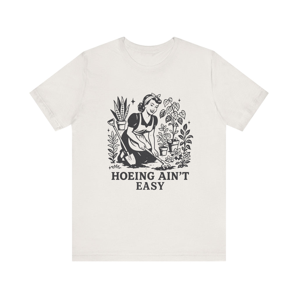 Funny Gardening Shirt, Hoeing Aint Easy Shirt, Plant Shirt by PopCultureByDesign36