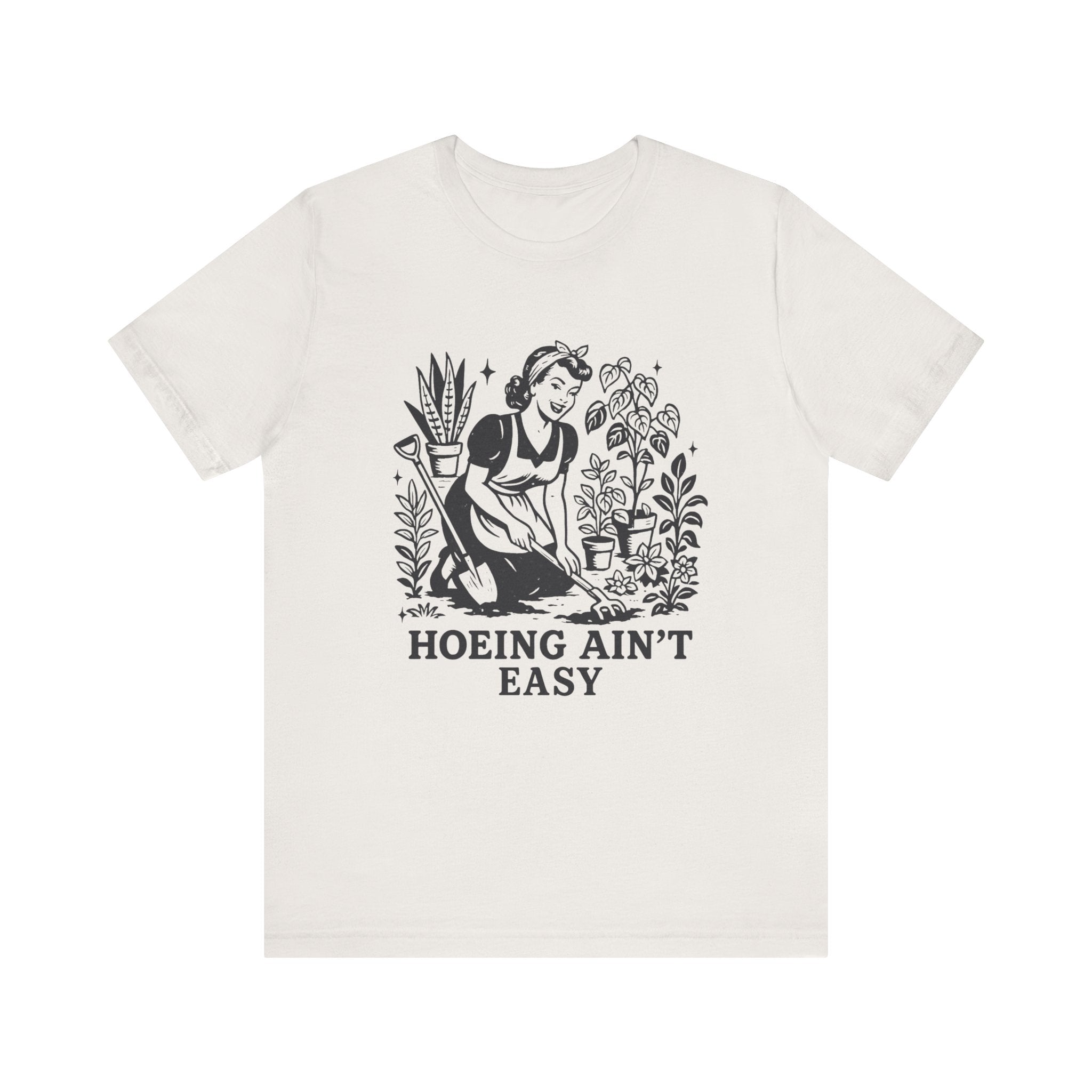 Funny Gardening Shirt, Hoeing Aint Easy Shirt, Plant Shirt by PopCultureByDesign36