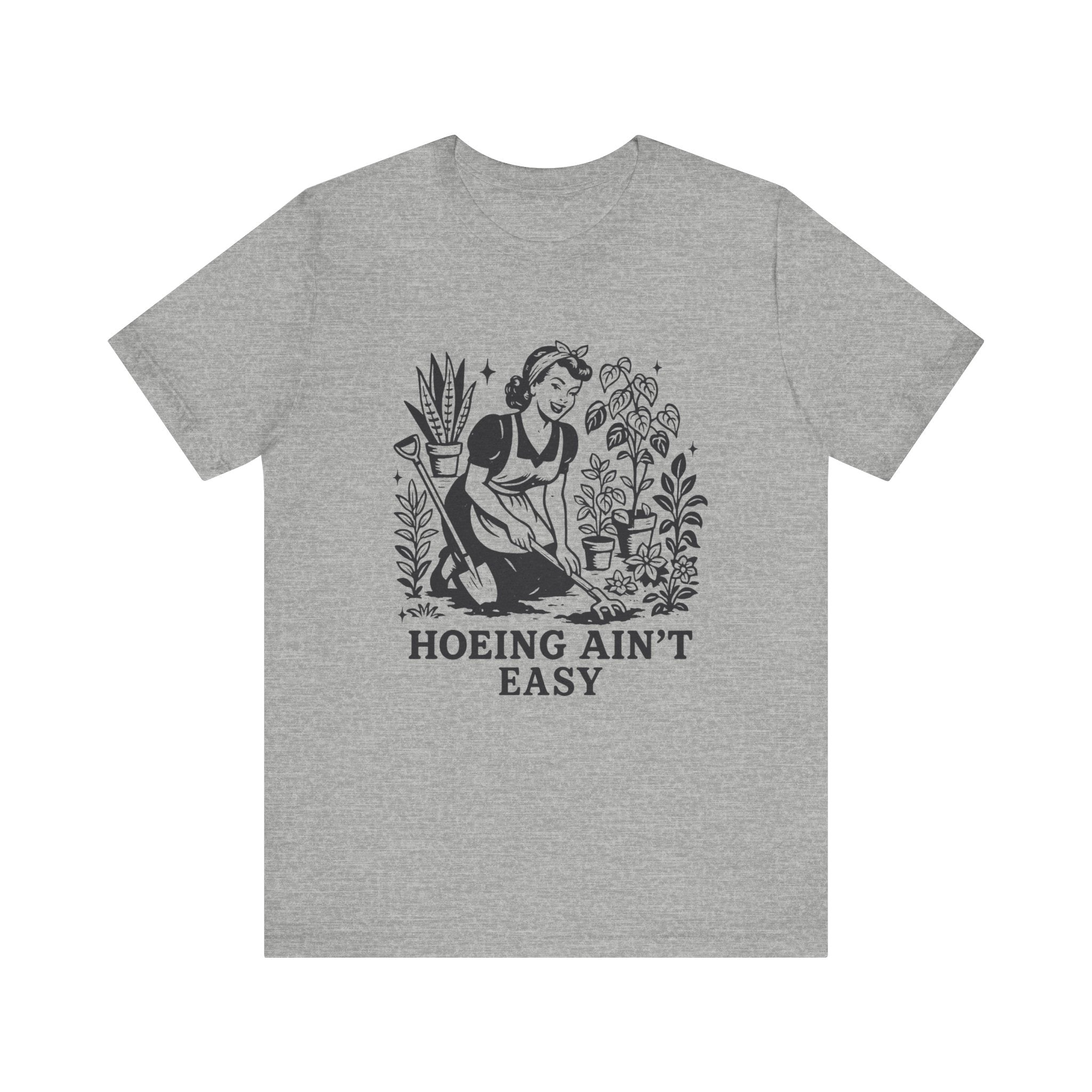 Funny Gardening Shirt, Hoeing Aint Easy Shirt, Plant Shirt by PopCultureByDesign36