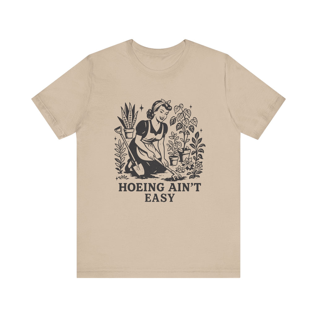 Funny Gardening Shirt, Hoeing Aint Easy Shirt, Plant Shirt by PopCultureByDesign36