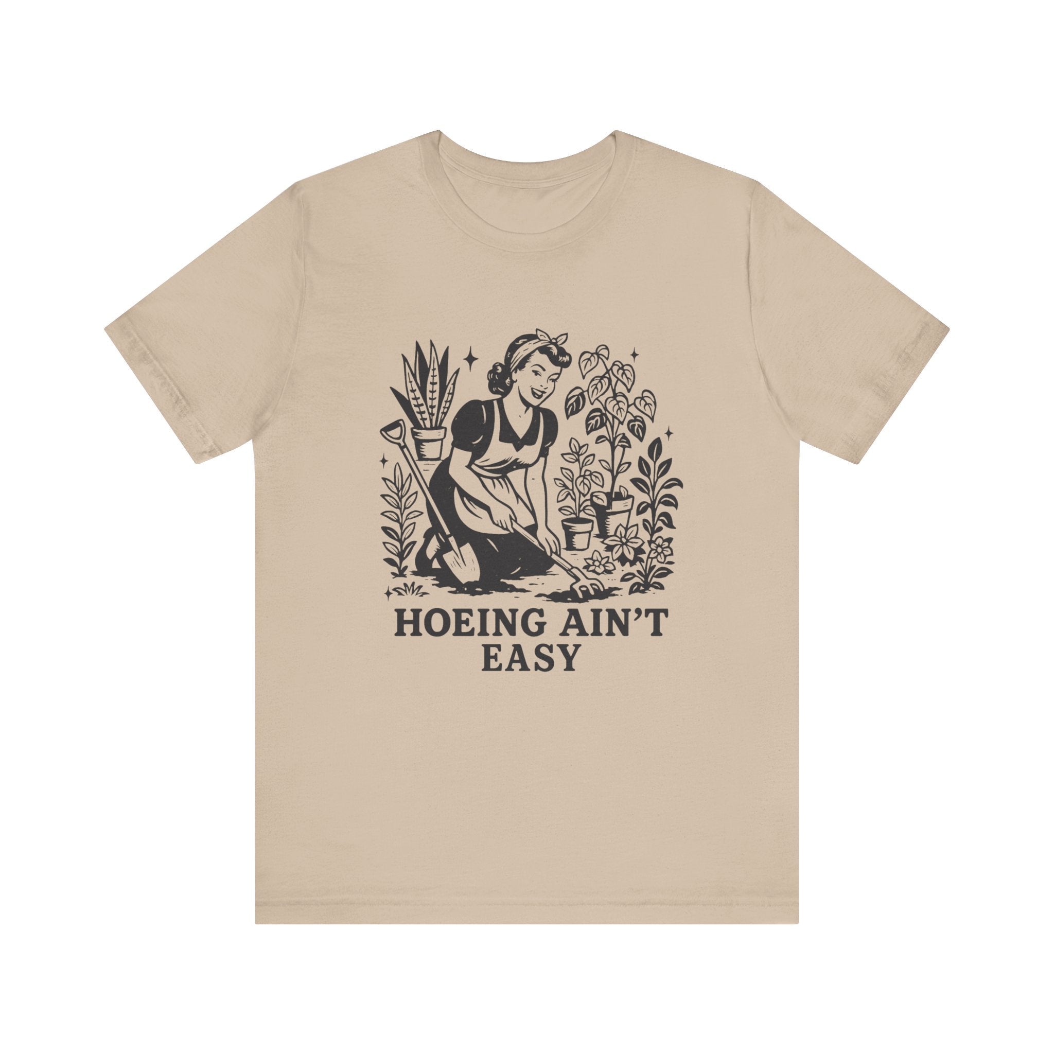 Funny Gardening Shirt, Hoeing Aint Easy Shirt, Plant Shirt by PopCultureByDesign36