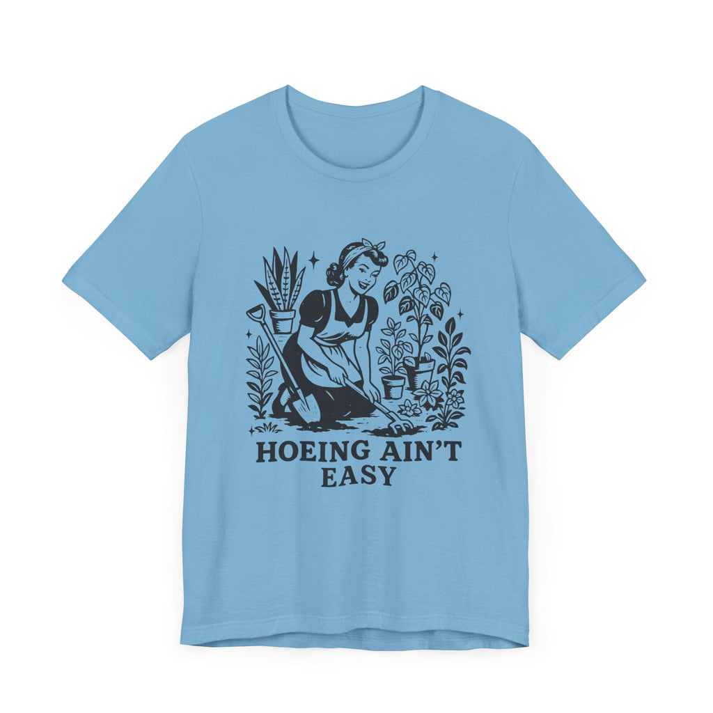 Funny Gardening Shirt, Hoeing Aint Easy Shirt, Plant Shirt by PopCultureByDesign36