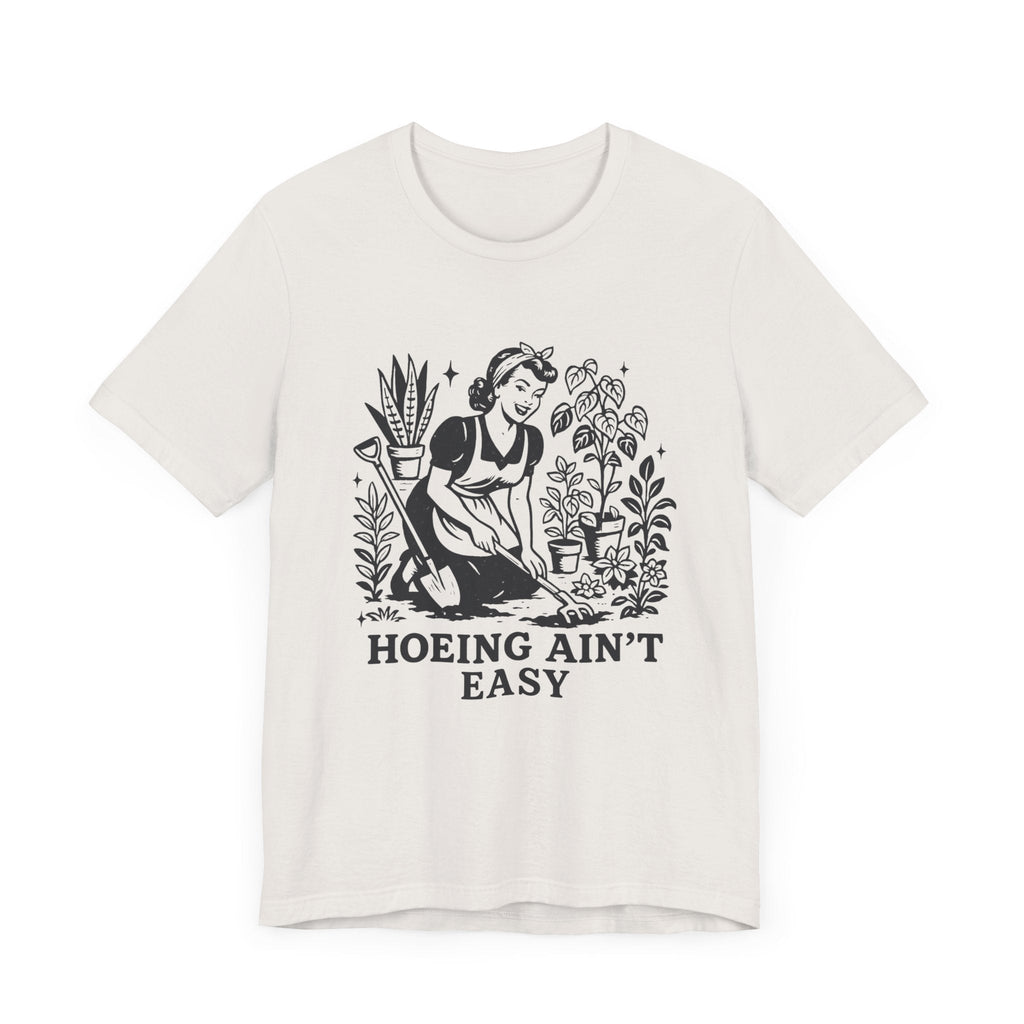 Funny Gardening Shirt, Hoeing Aint Easy Shirt, Plant Shirt by PopCultureByDesign36