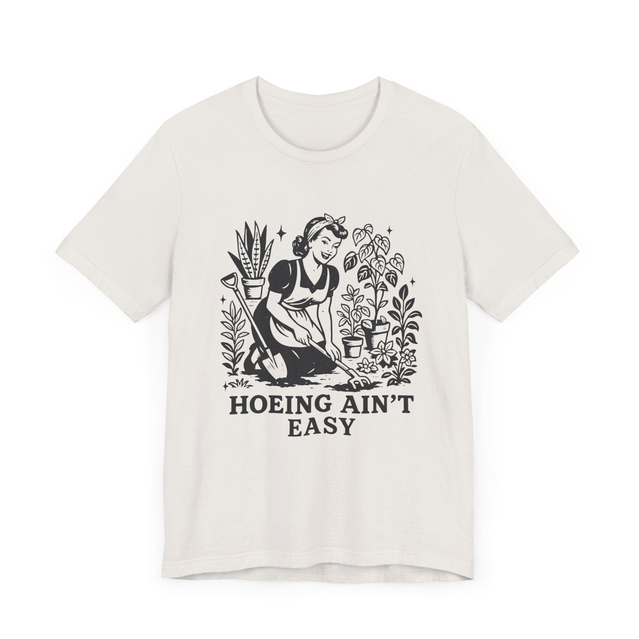 Funny Gardening Shirt, Hoeing Aint Easy Shirt, Plant Shirt by PopCultureByDesign36