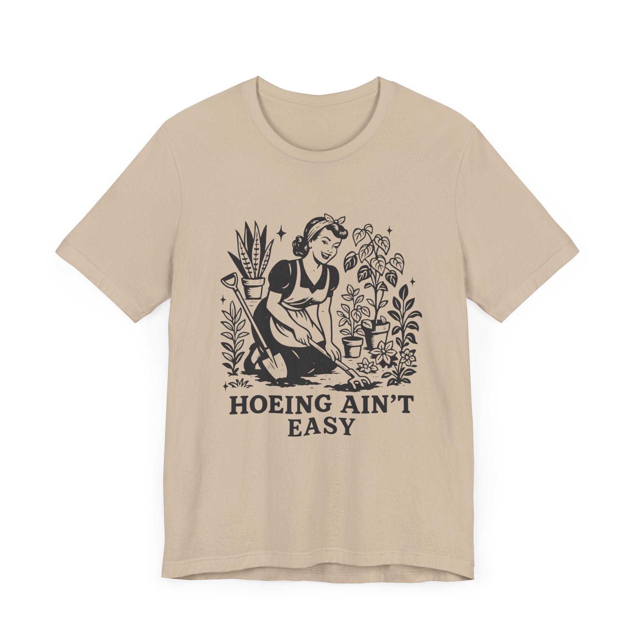 Funny Gardening Shirt, Hoeing Aint Easy Shirt, Plant Shirt by PopCultureByDesign36