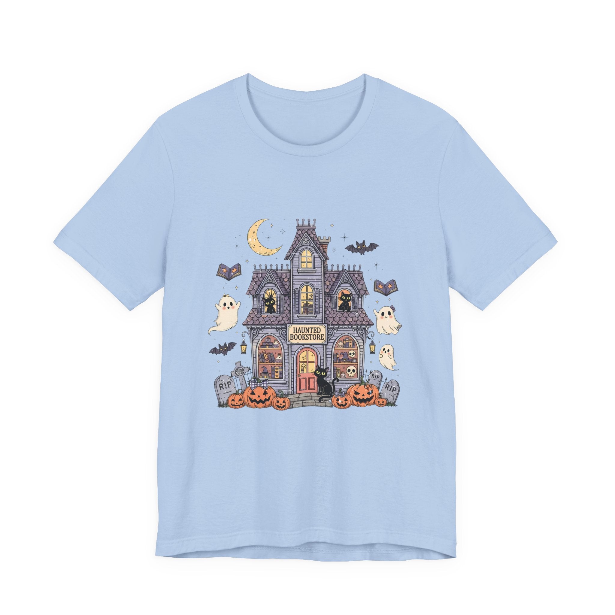 Funny Ghost Haunted House Shirt, Sweet Ghost Shirt by PopCultureByDesign36