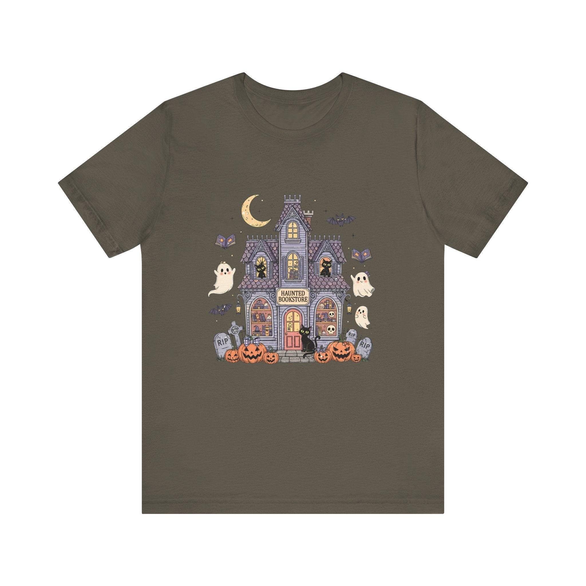 Funny Ghost Haunted House Shirt, Sweet Ghost Shirt by PopCultureByDesign36