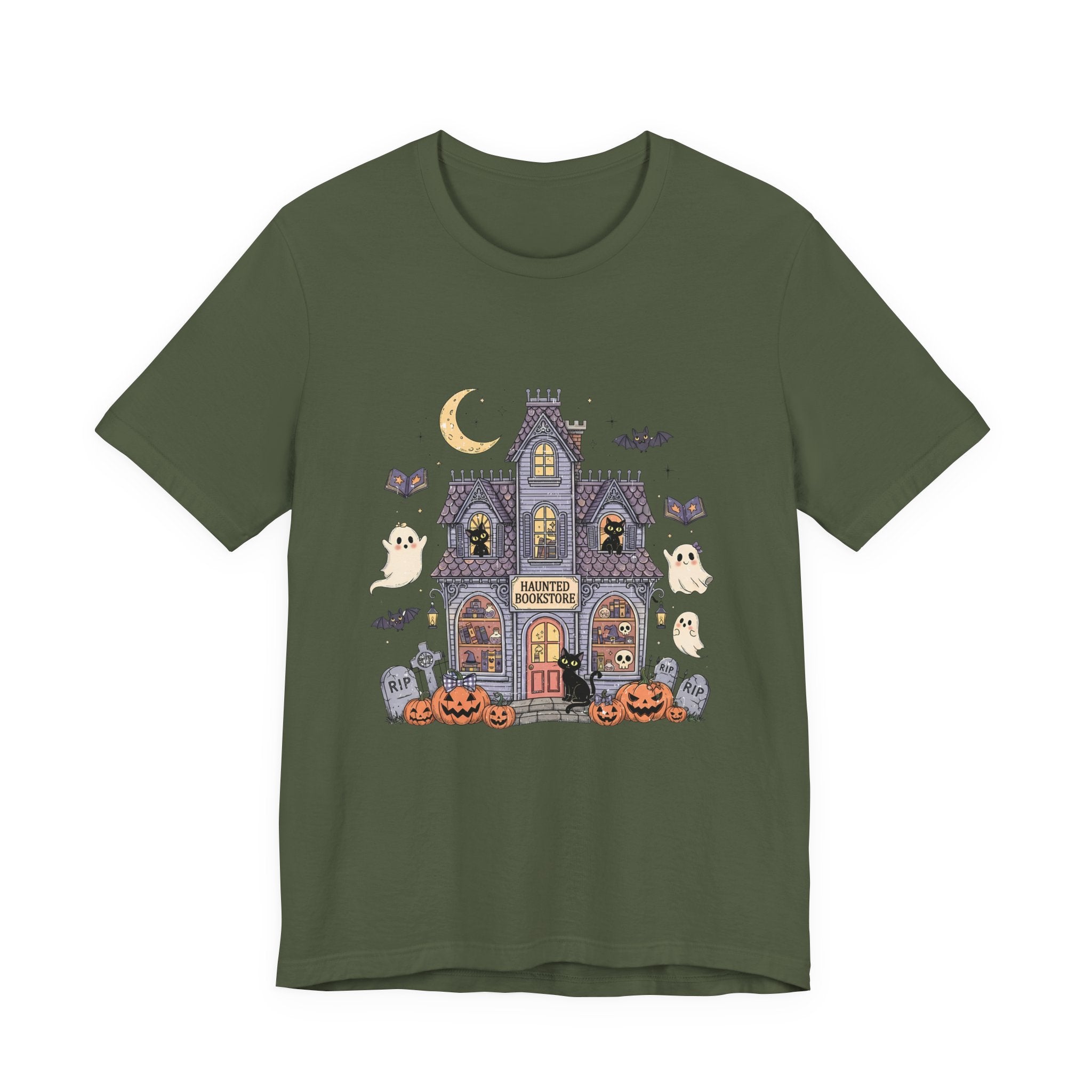Funny Ghost Haunted House Shirt, Sweet Ghost Shirt by PopCultureByDesign36