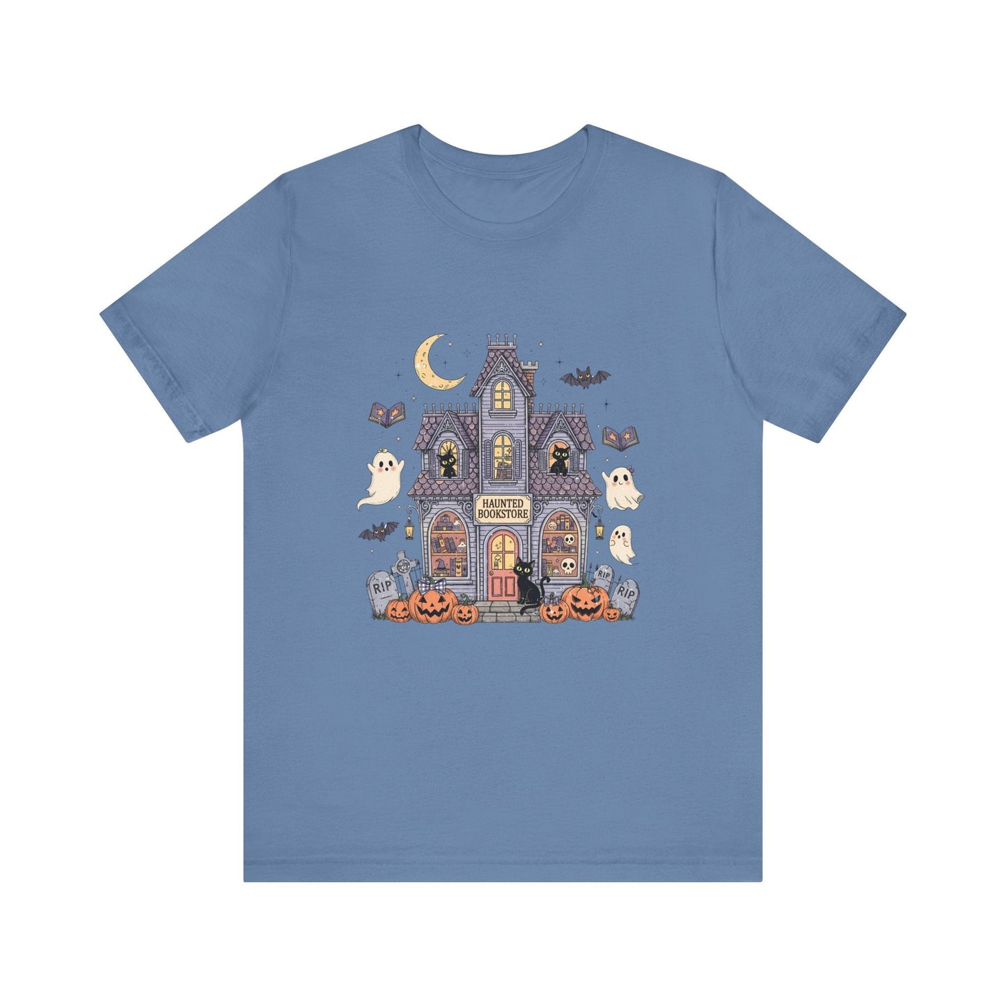 Funny Ghost Haunted House Shirt, Sweet Ghost Shirt - Popbydesign