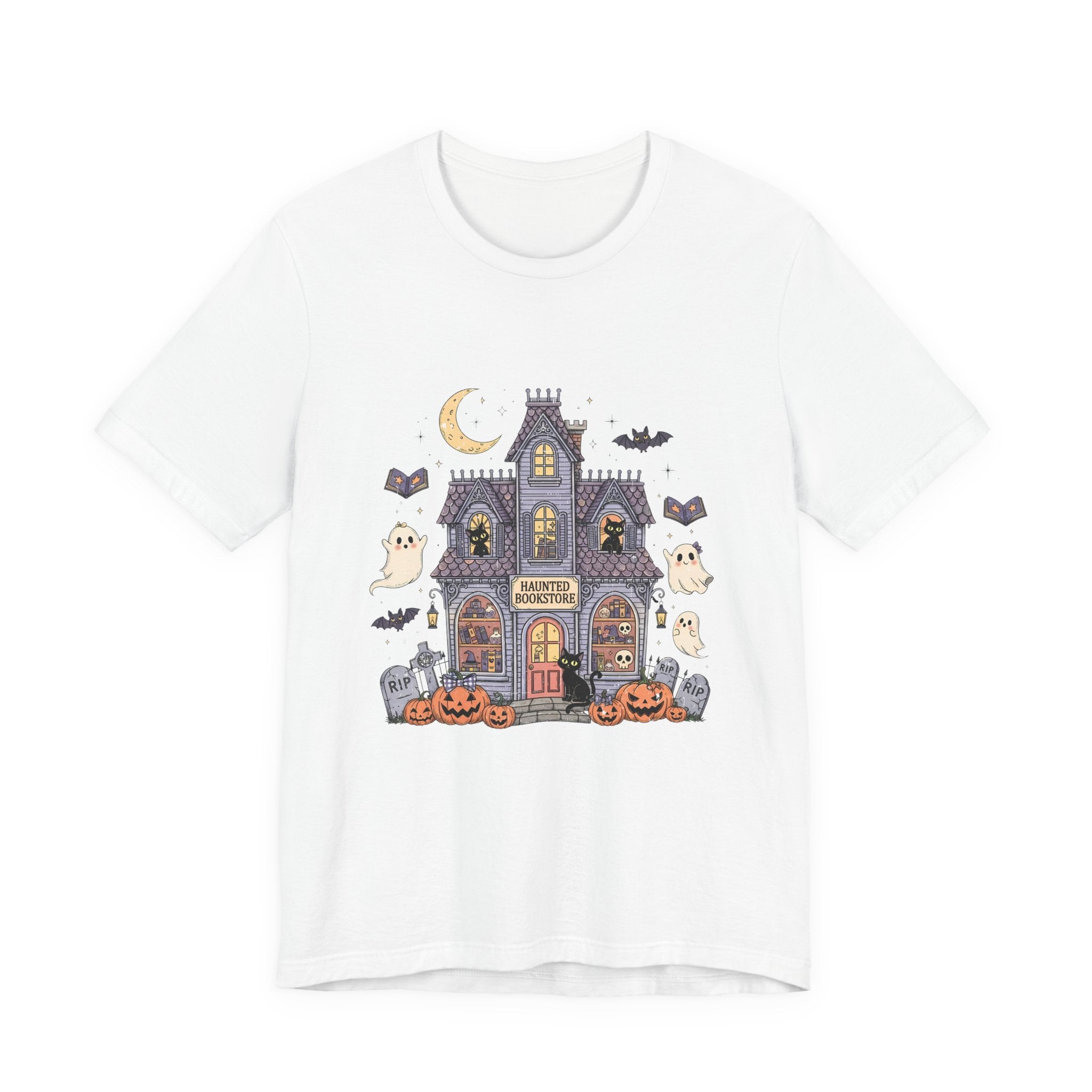 Funny Ghost Haunted House Shirt, Sweet Ghost Shirt by PopCultureByDesign36