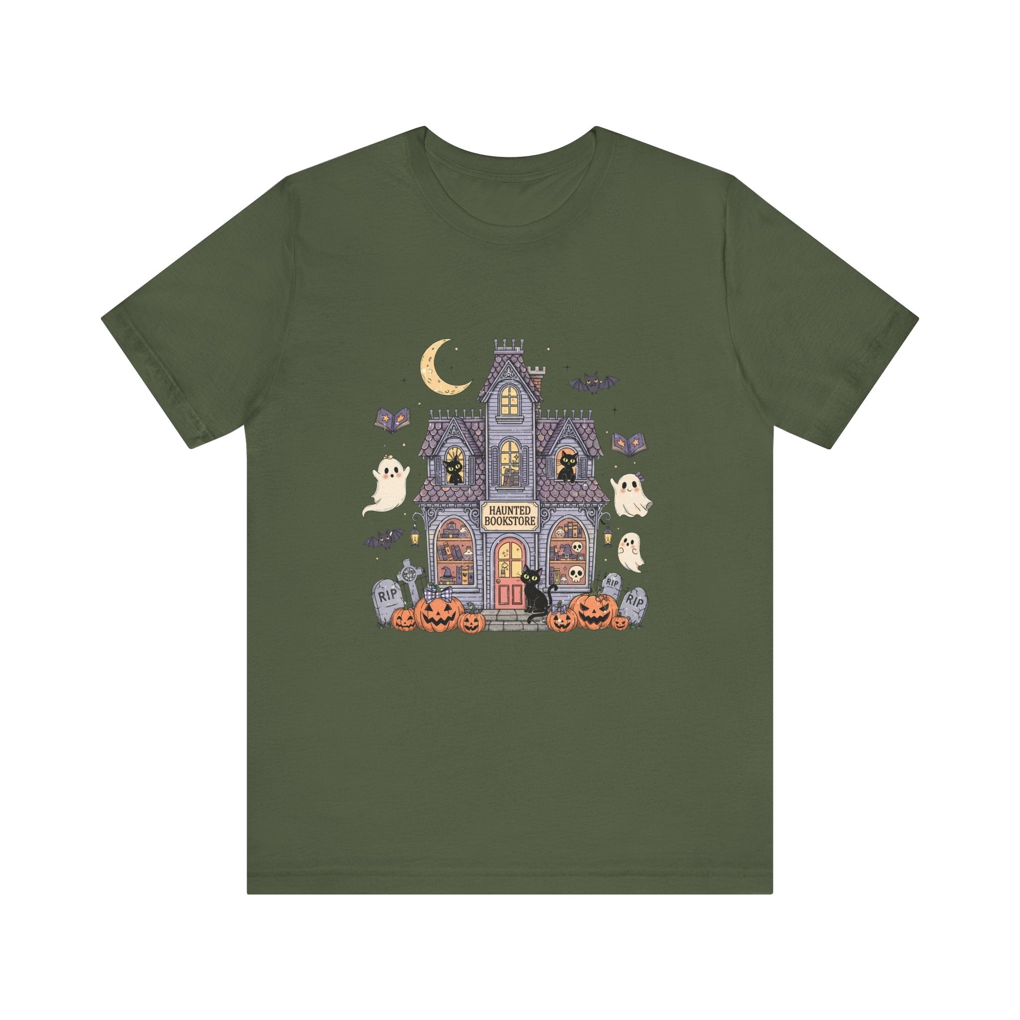 Funny Ghost Haunted House Shirt, Sweet Ghost Shirt by PopCultureByDesign36