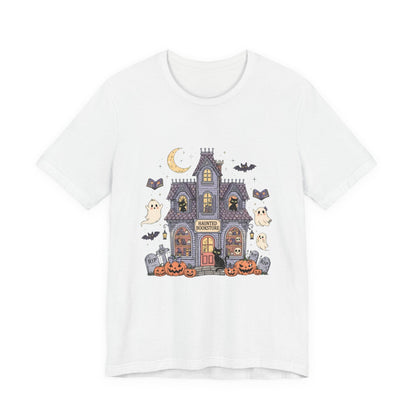 Funny Ghost Haunted House Shirt, Sweet Ghost Shirt - Popbydesign