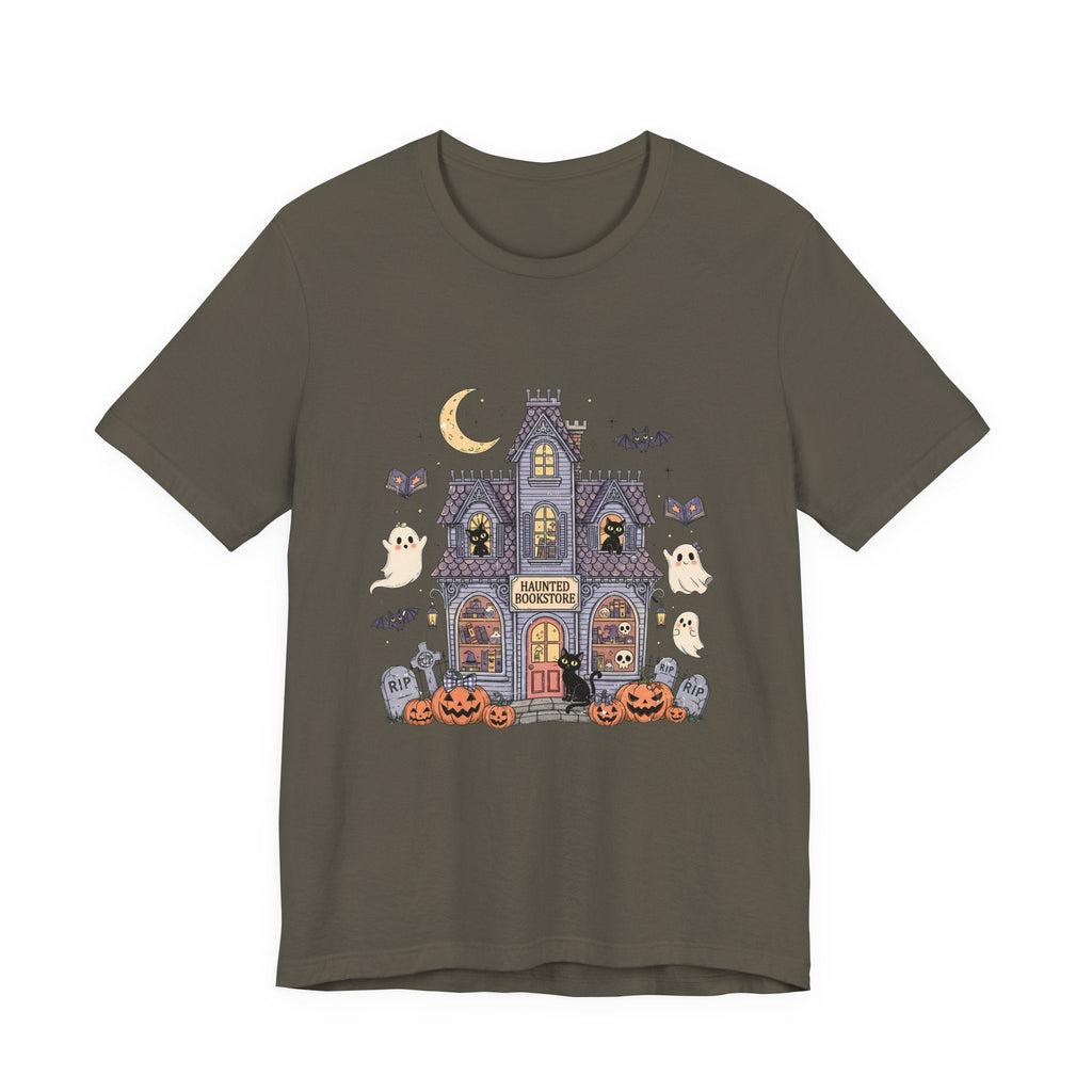 Funny Ghost Haunted House Shirt, Sweet Ghost Shirt by PopCultureByDesign36